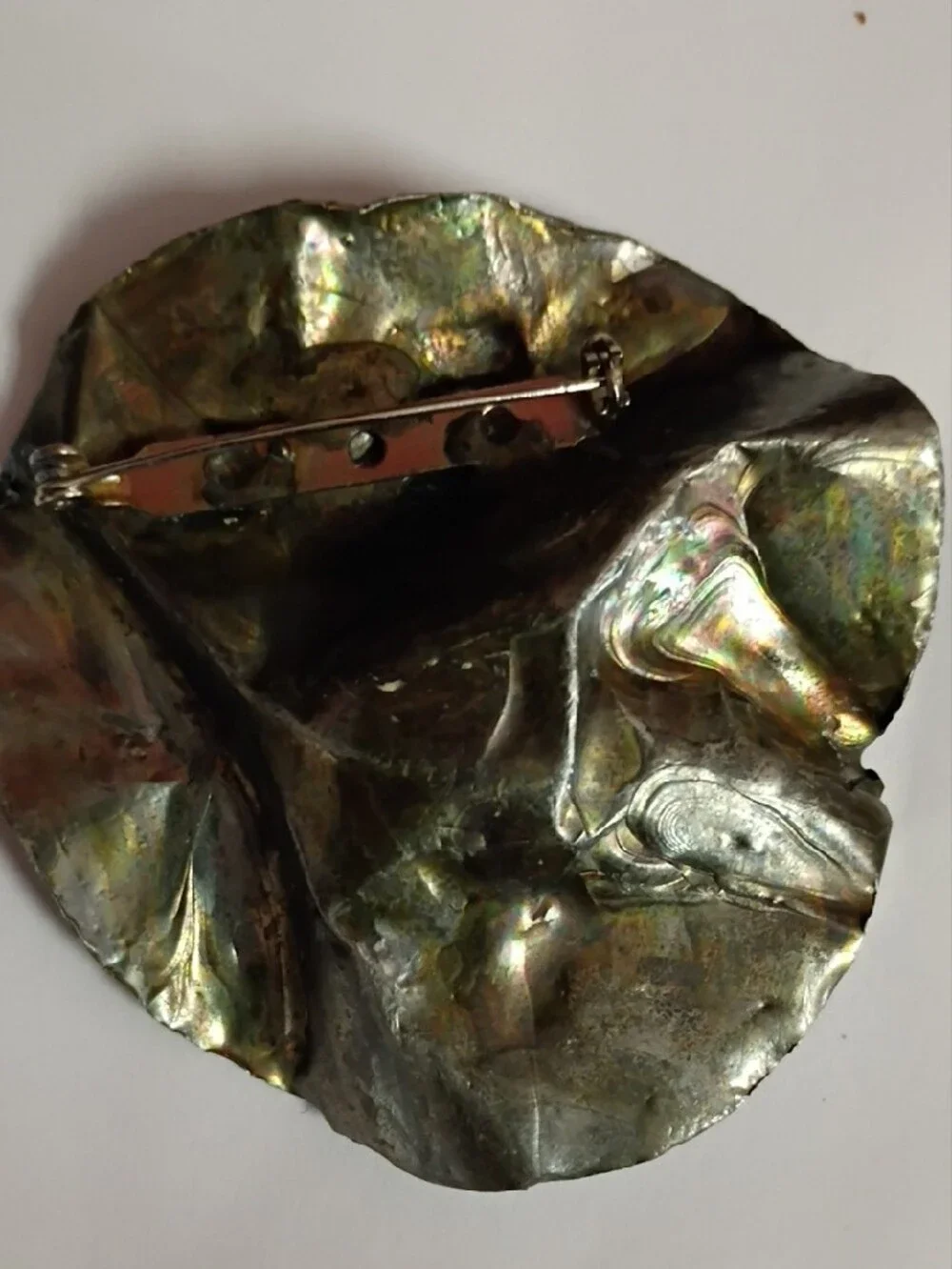 Art deco and brutalist elegant silver